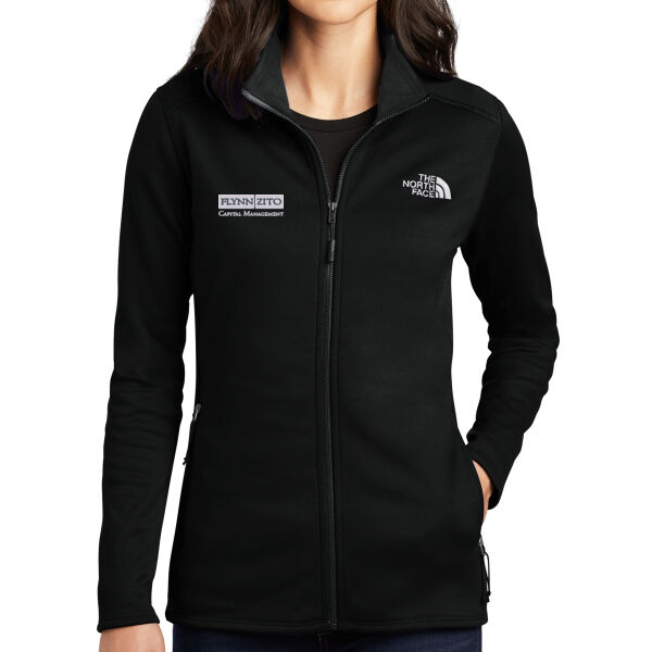 Embroidered Flynn Zito - Ladies Skyline Full Zip Fleece Jacket Thumbnail
