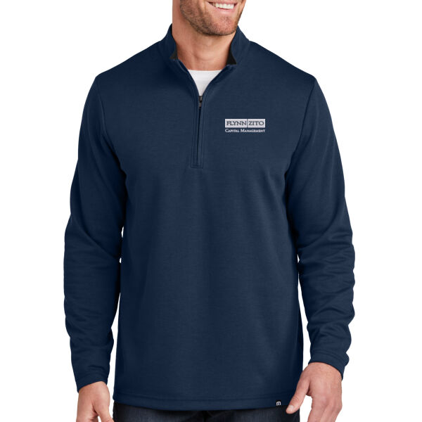 Embroidered Flynn Zito - Coveside 1/4 Zip Thumbnail