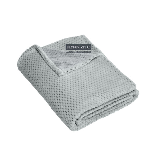 Port Authority Flynn Zito Embroidered - Plush Texture Blanket Thumbnail